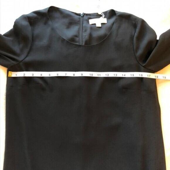 Erin Fetherston Sequin Panel Black Shift Dress - Size 4 - Picture 7 of 8